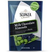 Sconza Game Day Chocolate Almonds Blue &amp; Green