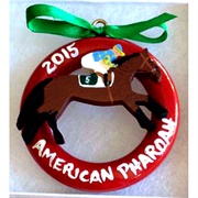 American Pharoah Ornament