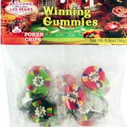 Vegas Image Poker Chips Winning Gummies