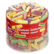 Red Band Super Sour Gummy Sticks