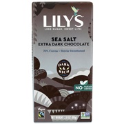 Lily&#39;s Sea Salt Extra Dark Chocolate