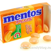 Mentos Plus Juicy Orange