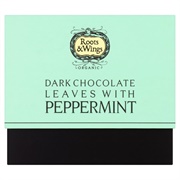 Roots &amp; Wings Peppermint Dark Chocolate Leaves