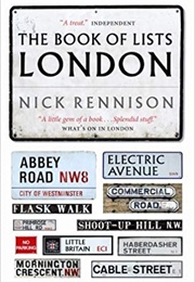 The Book of Lists: London (Nick Rennison)