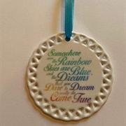 Over the Rainbow Ornament