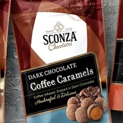 Sconza Dark Chocolate Coffee Caramels