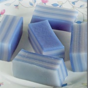 Blue Jelly Dessert