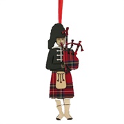 Bagpiper Ornament