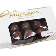 Mill Creek Cherries in Dark Chocolate