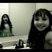 Creepy Grudge Ghost Girl in the Mirror