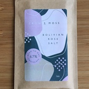 Crow &amp; Moss Bolivian Rose Salt 67%