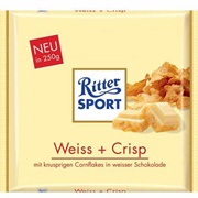 Ritter Sport Weiss + Crisp