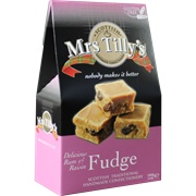 Mrs Tilly&#39;s Rum &amp; Raisin Fudge