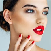 Try Bright Red Lipstick