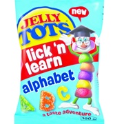 Jelly Tots Lick &#39;N Learn Alphabet