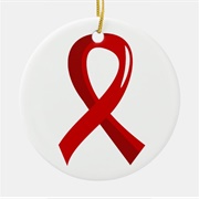 Blood Cancer Ornament