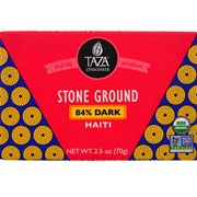 Taza Stone Ground 84% Dark Haiti Chocolate Bar