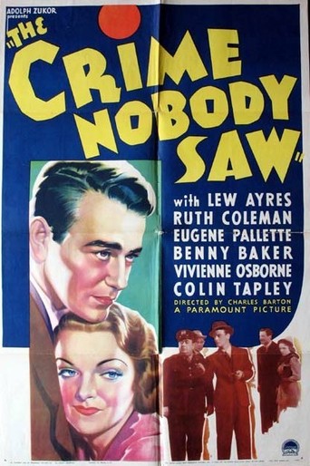 The Crime Nobody Saw (1937)