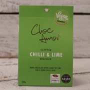 Choc Amor Chilli &amp; Lime Dark Chocolates