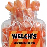 Welchs Klubbor Orangfarg