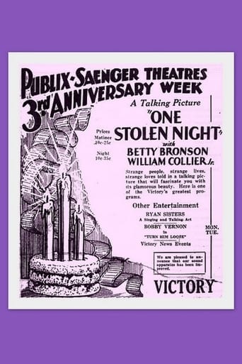 One Stolen Night (1929)