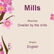 Mills