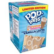 Pop-Tarts Dunkin&#39; Donuts Frosted Vanilla Latte