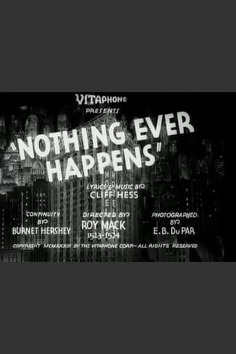 Nothing Ever Happens (1933)