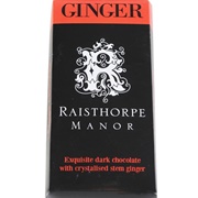 Raisthorpe Manor Ginger Dark Chocolate