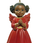 African Girl Ornament