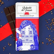 Le Chocolat De Francais Cocoa Bean Chips Black Chocolate 71%