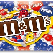 M&amp;Ms Peanut Union Jack