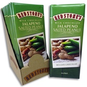 Redstone&#39;s Jalapeno Salted Peanut Chocolates