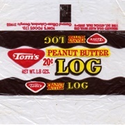 Tom&#39;s Peanut Butter Log