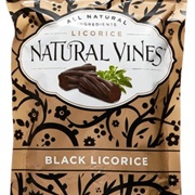 Natural Vines Black Licorice