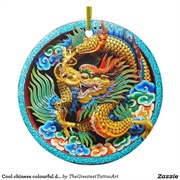 Asian Dragon Ornament