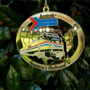 Amtrak Ornament