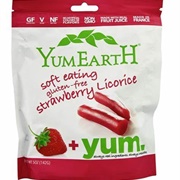 Yum Earth Strawberry Licorice