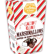 Truffettes De France Chocolate Dipped Candy Cane Marshmallows