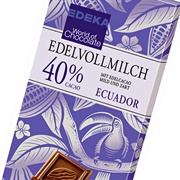 Edeka Edelvollmilch 40% Cacao Ecuador