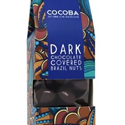 Cocoba Dark Chocolate Covered Brazil Nuts