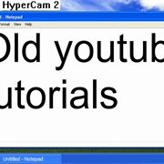 Old  YouTube Tutorials