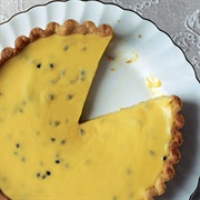 Passionfruit Curd Pie