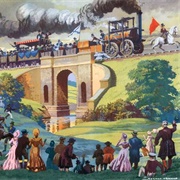 Stockton and Darlington First Public Railway in the World 1825