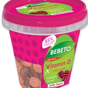 Bebeto Vitamin D Raspberry Jelly Gum