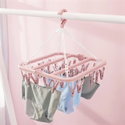 Use Washing Line or Clothes Horse