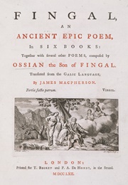 Fingal, an Ancient Epic Poem (James MacPherson)