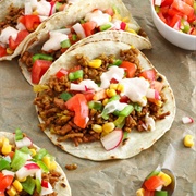 Beef and Corn Tacos