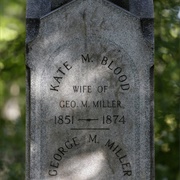 Wisconsin: The Bloody Headstone at Riverside Cemetery