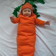 Baby Carrot Costume